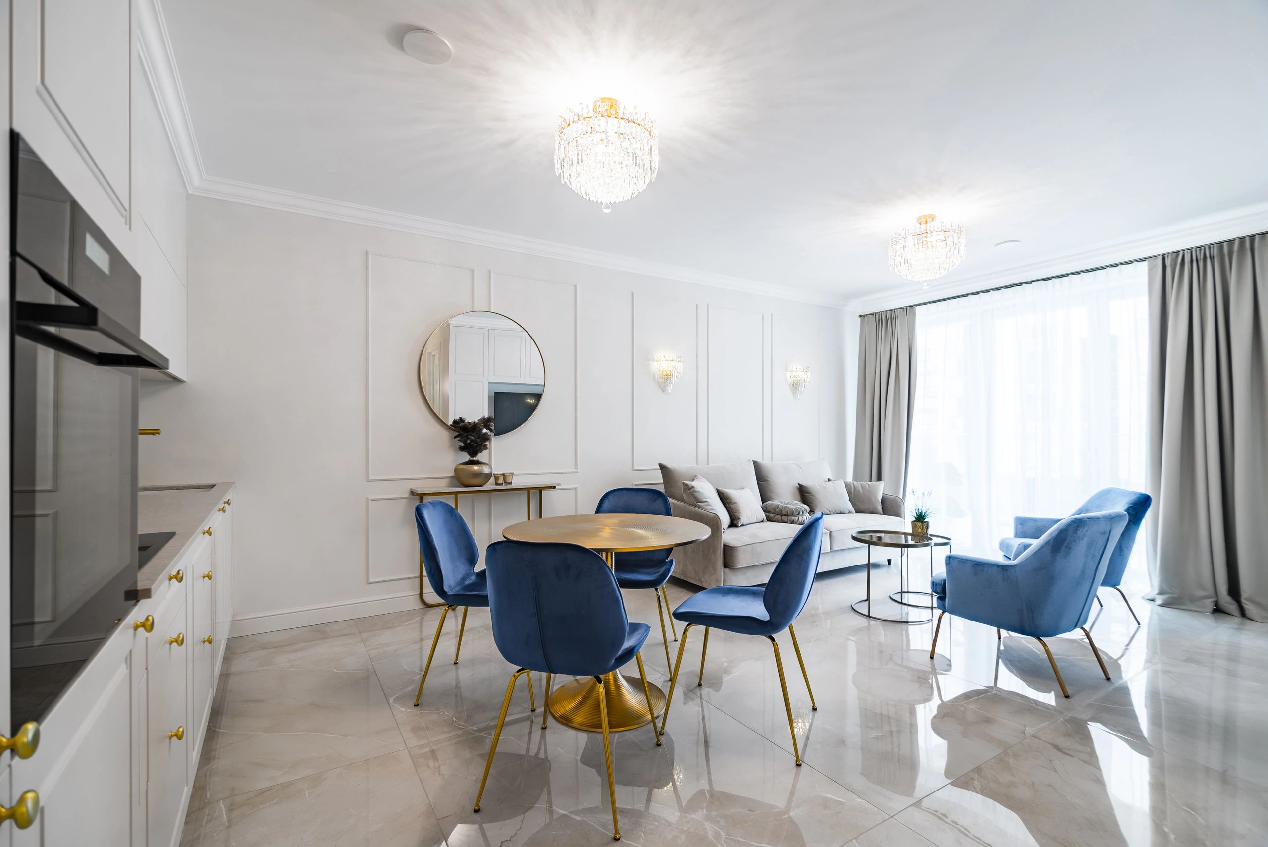 A new and ready-to-live apartment